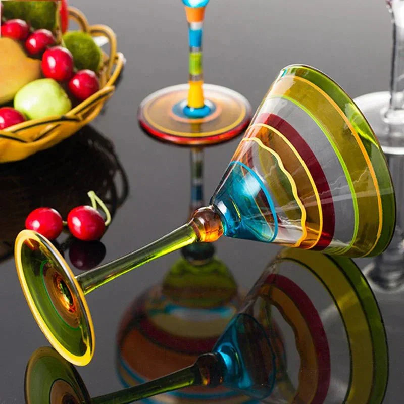 FleekFit | Colorful Margarita Cocktail Glass
