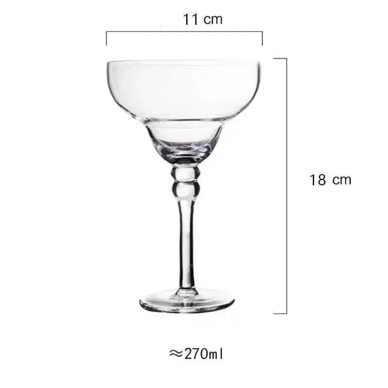 FleekFit | Colorful Margarita Cocktail Glass