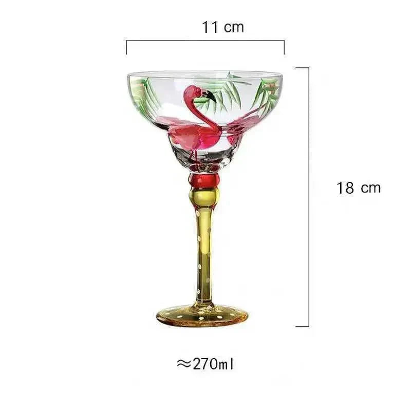 FleekFit | Colorful Margarita Cocktail Glass