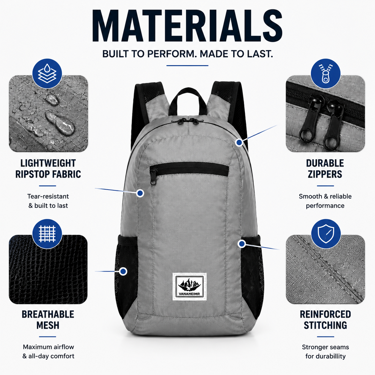 FleekFit | Compactrek Foldable 20L Outdoor Daypack