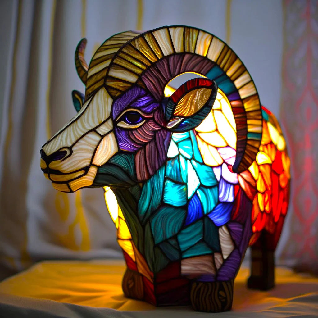 FleekFit | Contemporary Art-Inspired Design Lamp – Modern Handmade Ambient Light for Living Room & Bedroom