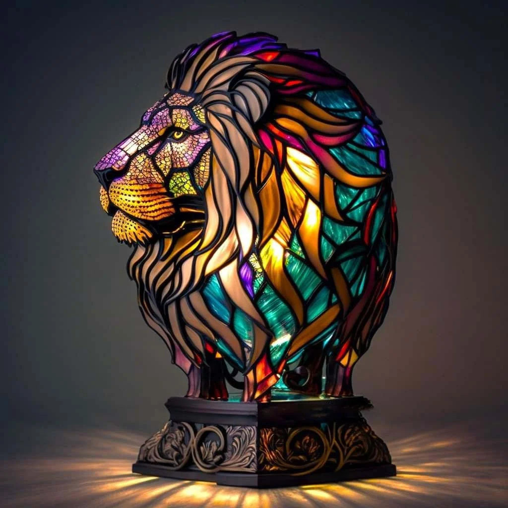 FleekFit | Contemporary Art-Inspired Design Lamp – Modern Handmade Ambient Light for Living Room & Bedroom