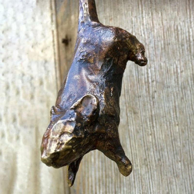 FleekFit | Creative Cat and Mouse Metal Door Knocker