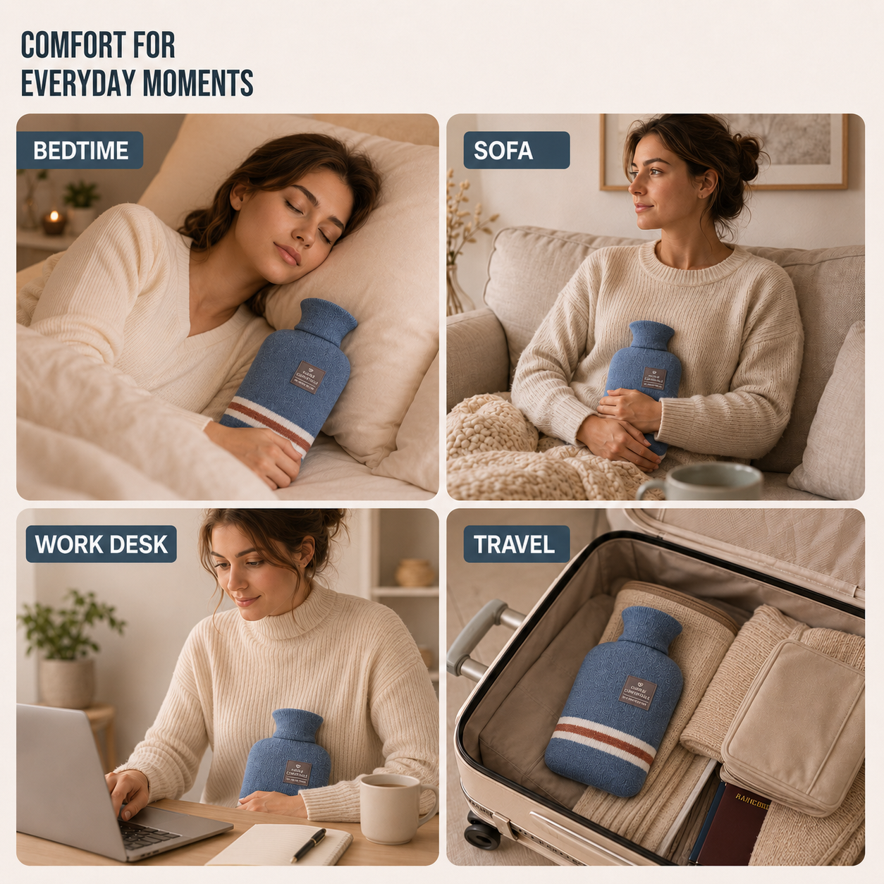 FleekFit | Extra Large Hot Water Bottle Jug