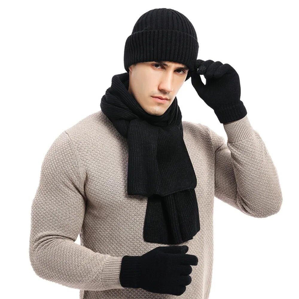 FleekFit FleekFit™ Cool Winter Set | With Cool Beanie, Scarf, and Gloves!