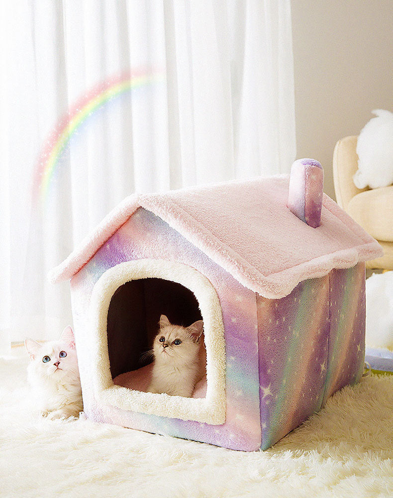 FleekFit FleekFit™ Fluffy Pet House | A cozy & warm sleeping place for your pet