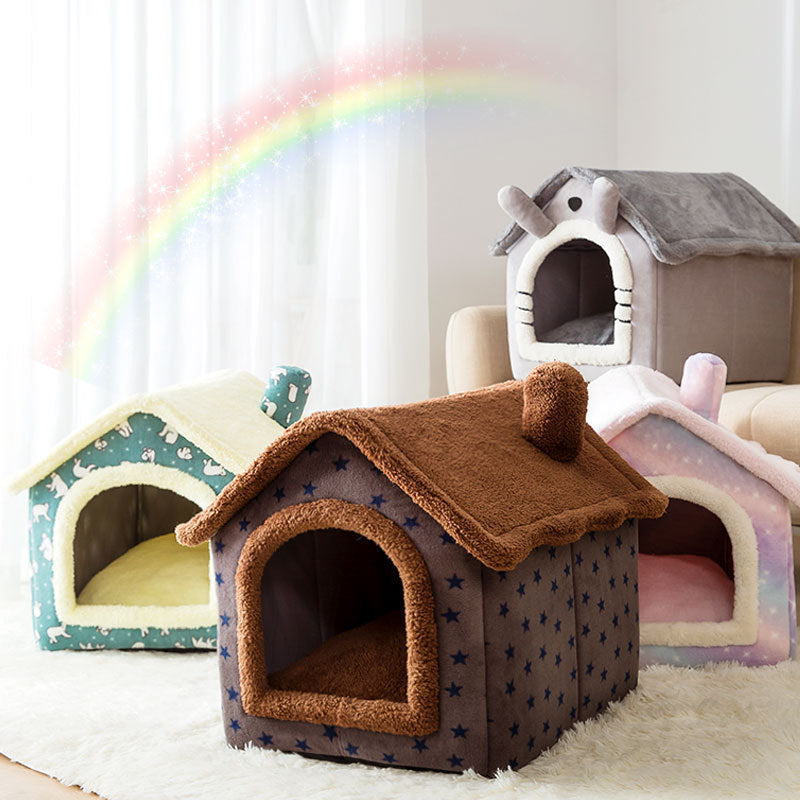 FleekFit FleekFit™ Fluffy Pet House | A cozy & warm sleeping place for your pet