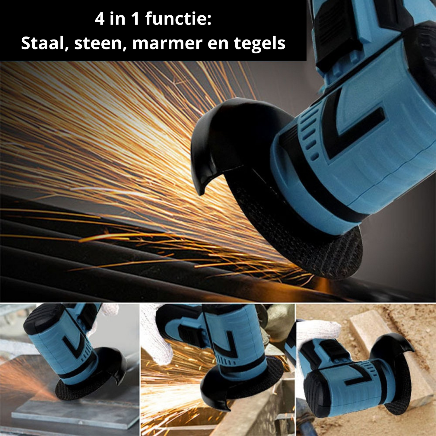FleekFit FleekFit™ Powerful Angle Grinder | For All Your Tasks