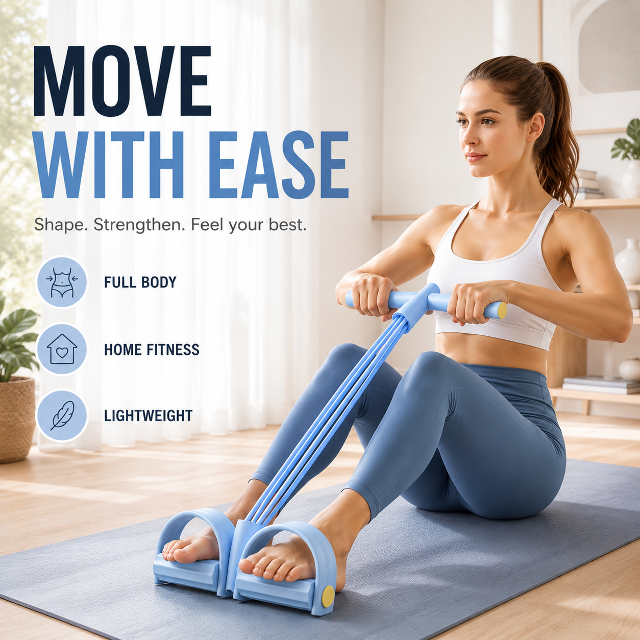 FleekFit | FlexiPull 6-Tube Resistance Band