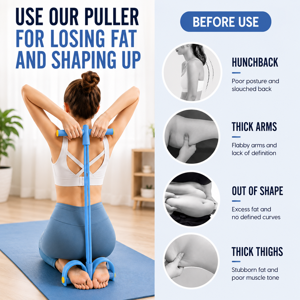 FleekFit | FlexiPull 6-Tube Resistance Band