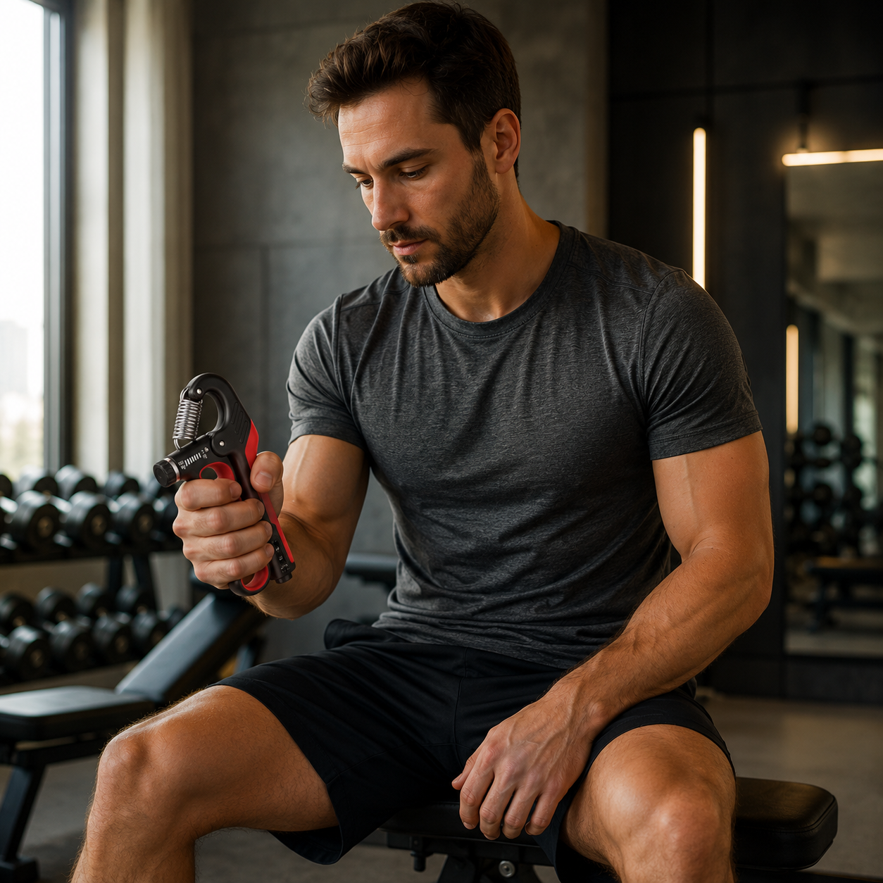 FleekFit | Grippora Adjustable Metal Hand Gripper