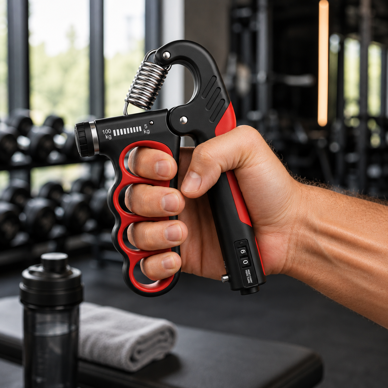 FleekFit | Grippora Adjustable Metal Hand Gripper