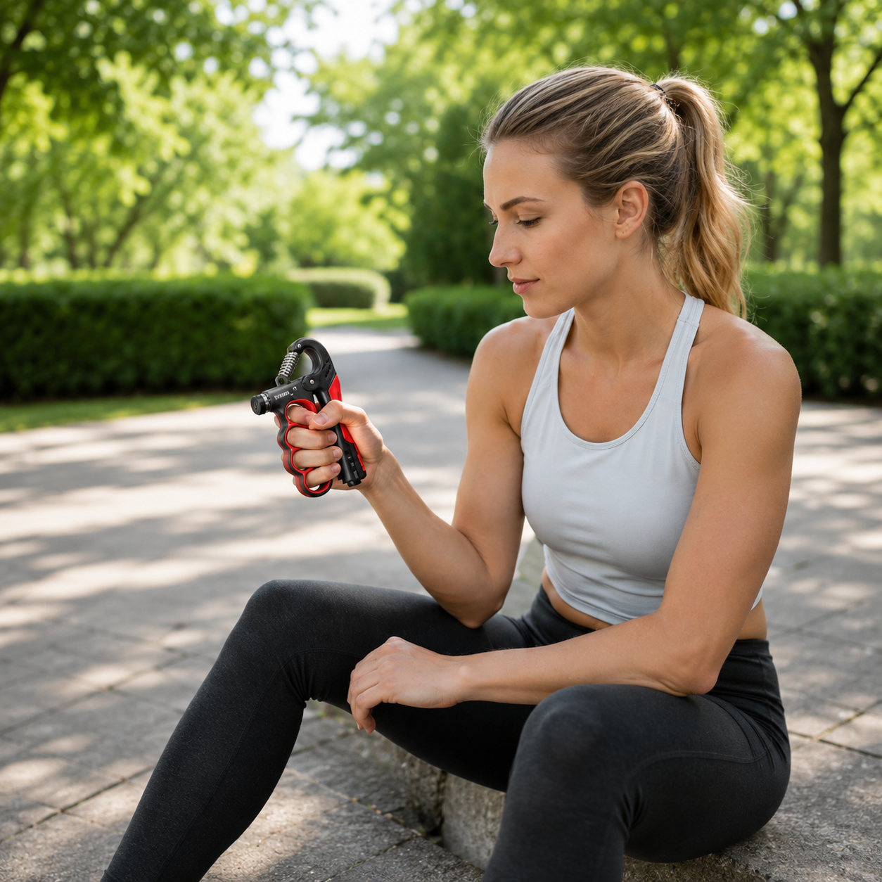 FleekFit | Grippora Adjustable Metal Hand Gripper