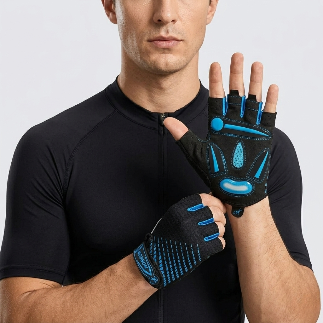 FleekFit | Half Finger Gel Padded Gloves