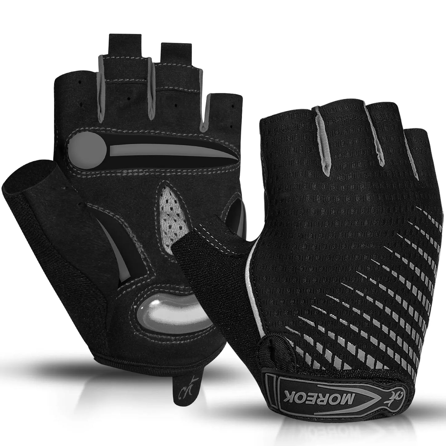FleekFit | Half Finger Gel Padded Gloves
