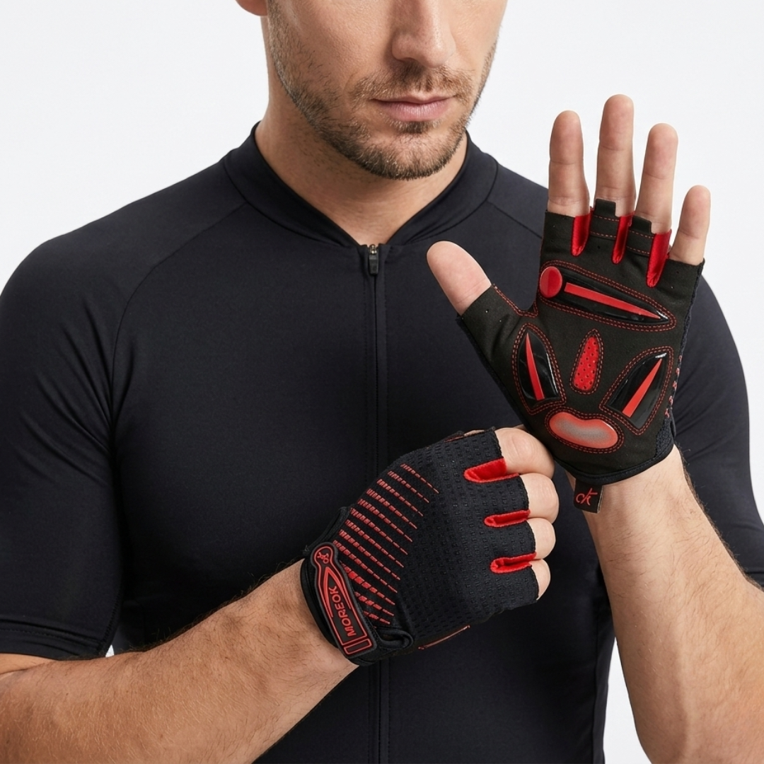 FleekFit | Half Finger Gel Padded Gloves