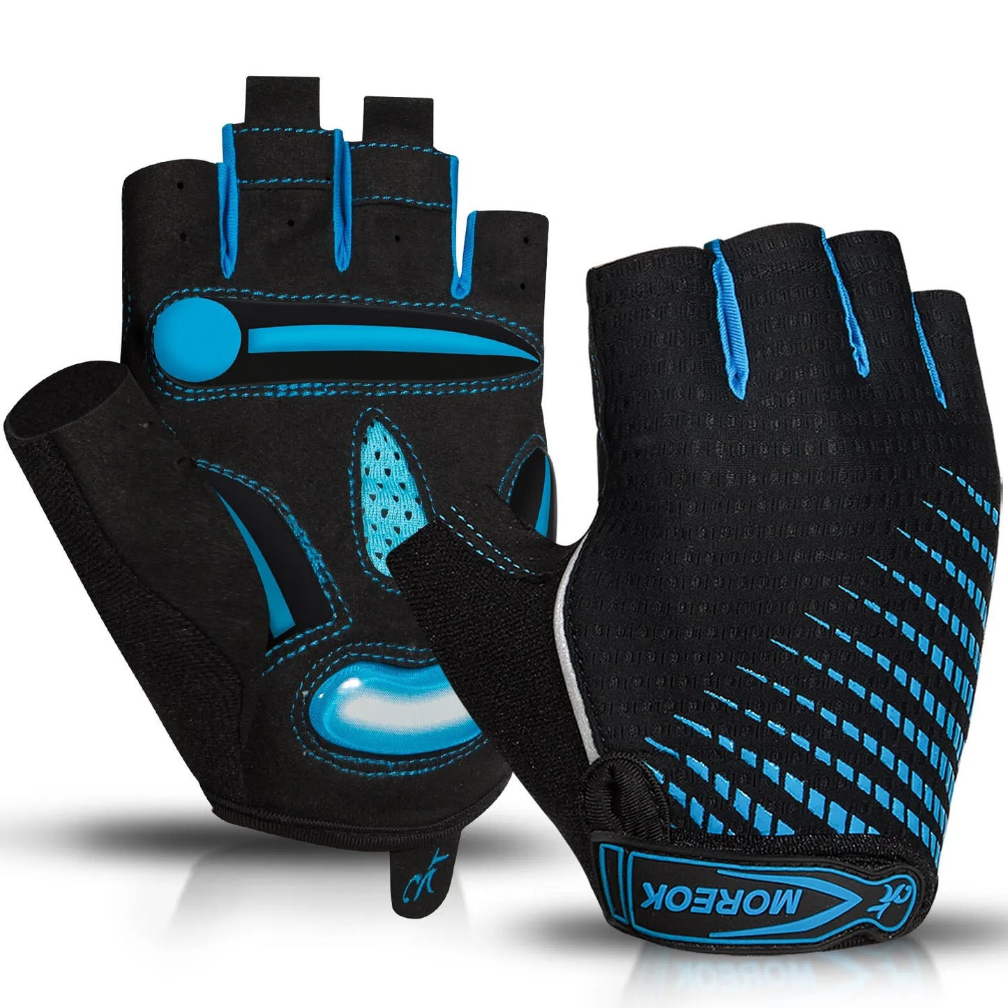 FleekFit | Half Finger Gel Padded Gloves