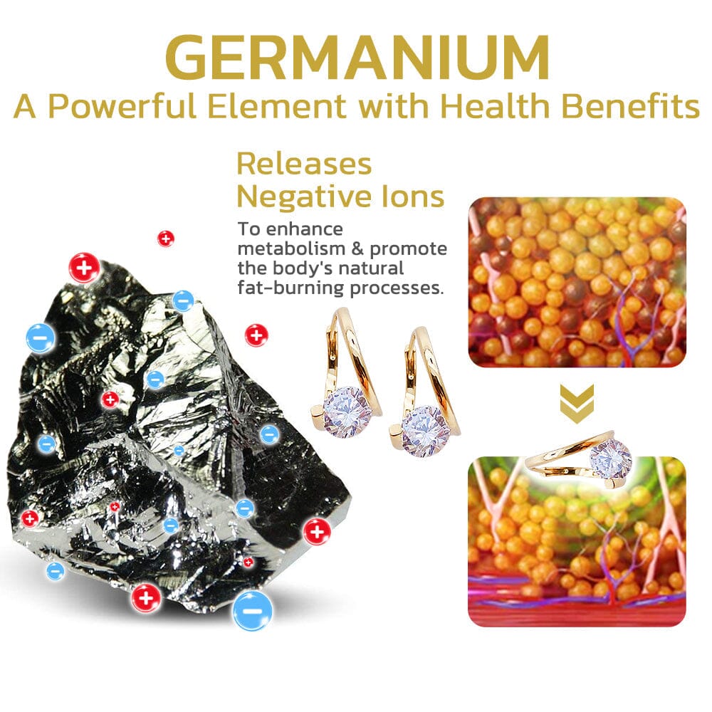 FleekFit | Halolux - Lymphvity Germanium Earrings