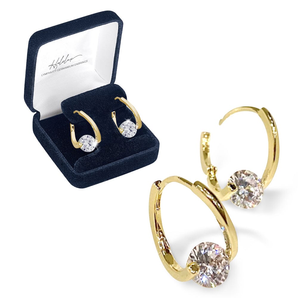 FleekFit | Halolux - Lymphvity Germanium Earrings