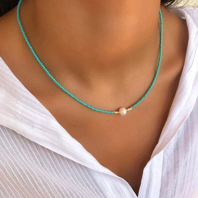 FleekFit | Handcrafted Premium Necklace with Freshwater Pearls