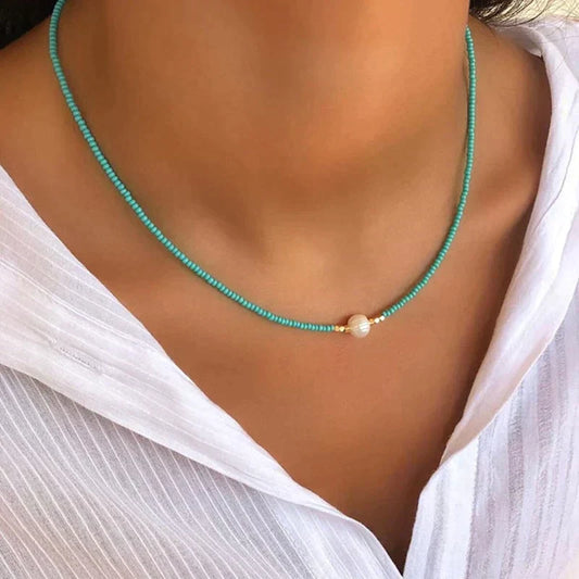 FleekFit | Handcrafted Premium Necklace with Freshwater Pearls