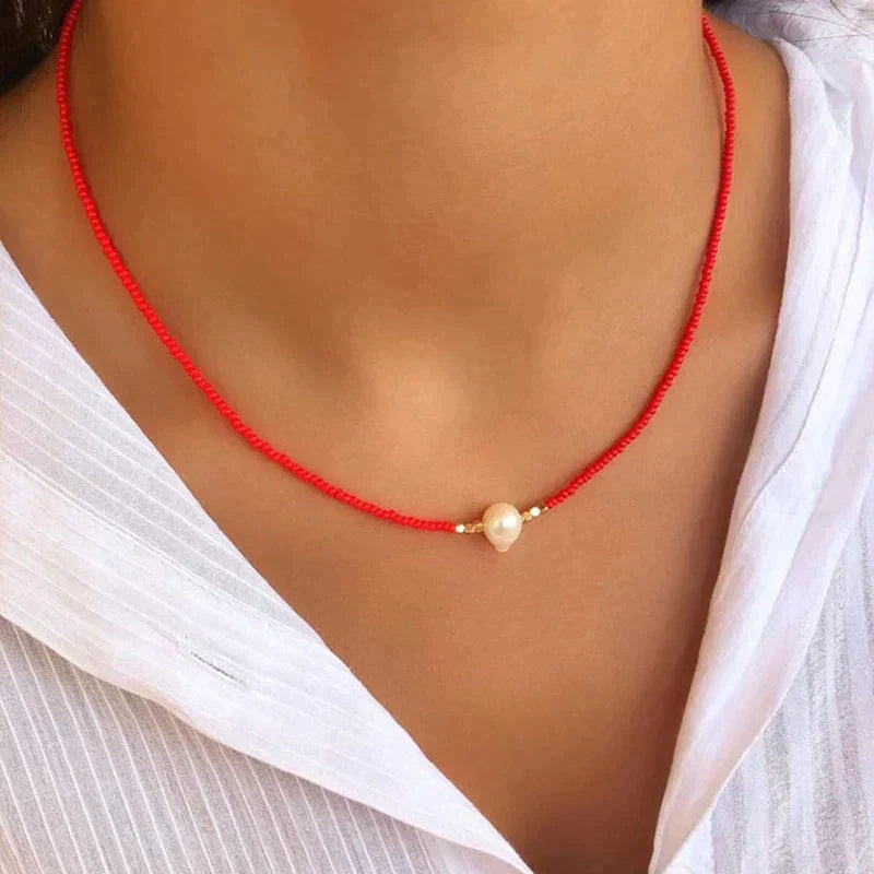 FleekFit | Handcrafted Premium Necklace with Freshwater Pearls