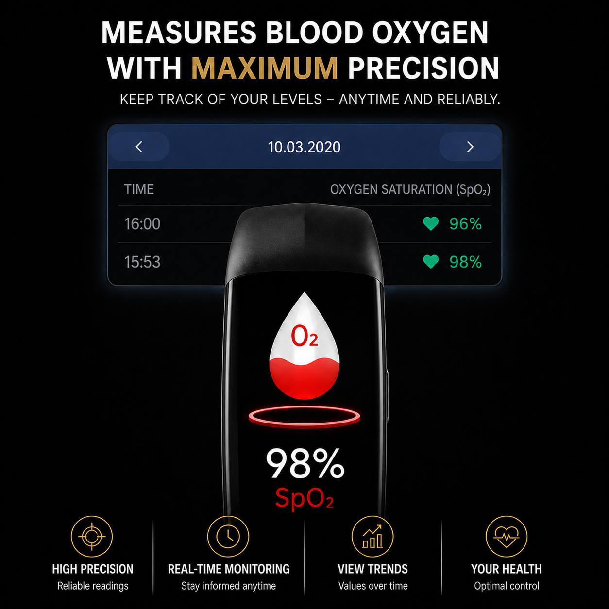 FleekFit | Health Focused Smartwatch