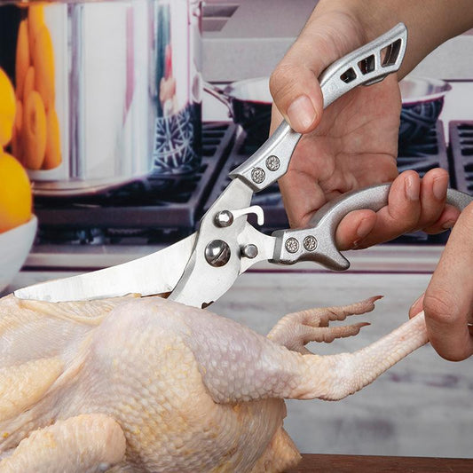 FleekFit | Heavy Duty Stainless Steel Bone-Cut Scissors
