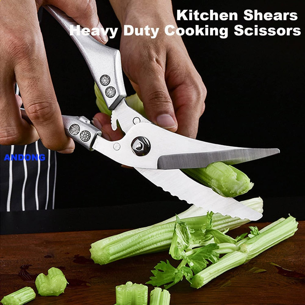 FleekFit | Heavy Duty Stainless Steel Bone-Cut Scissors