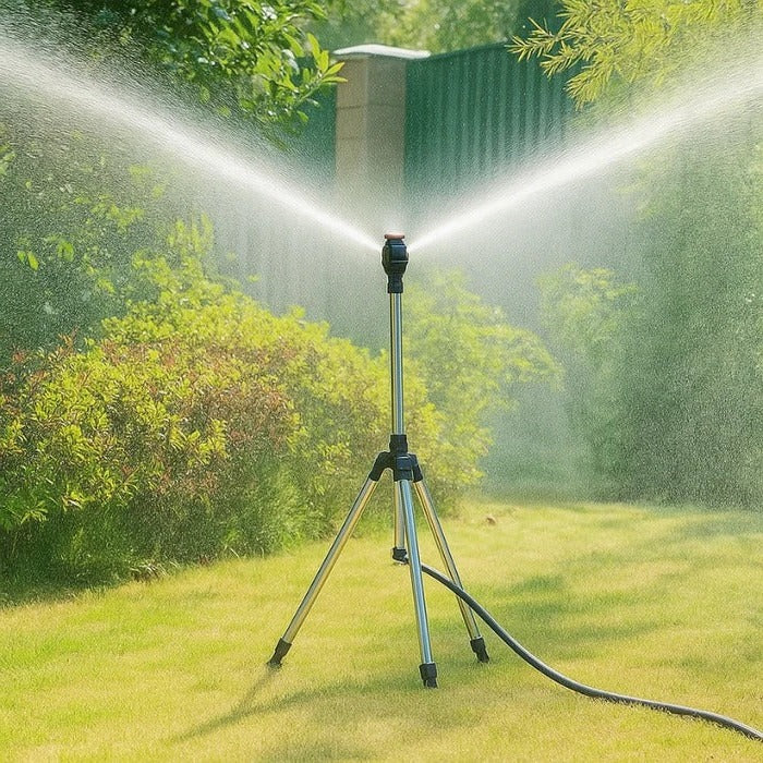 FleekFit | High Pressure Rotating Tripod Sprinkler