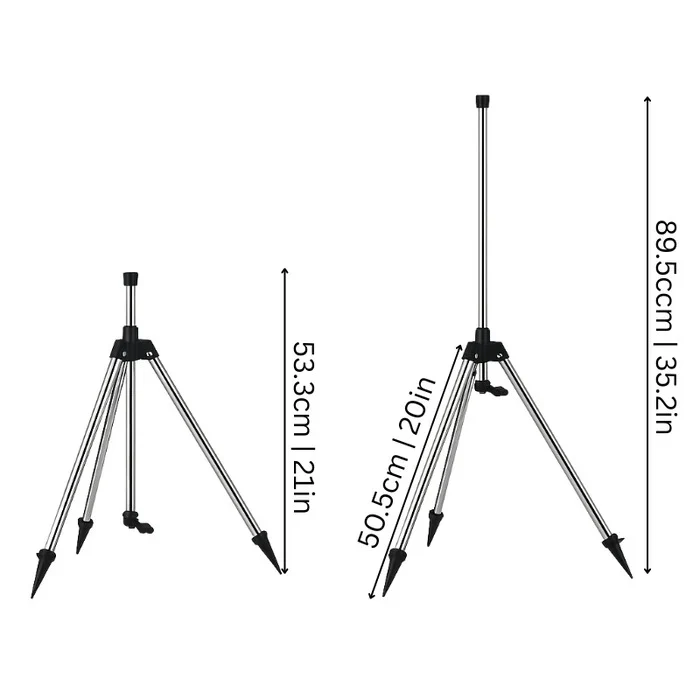 FleekFit | High Pressure Rotating Tripod Sprinkler