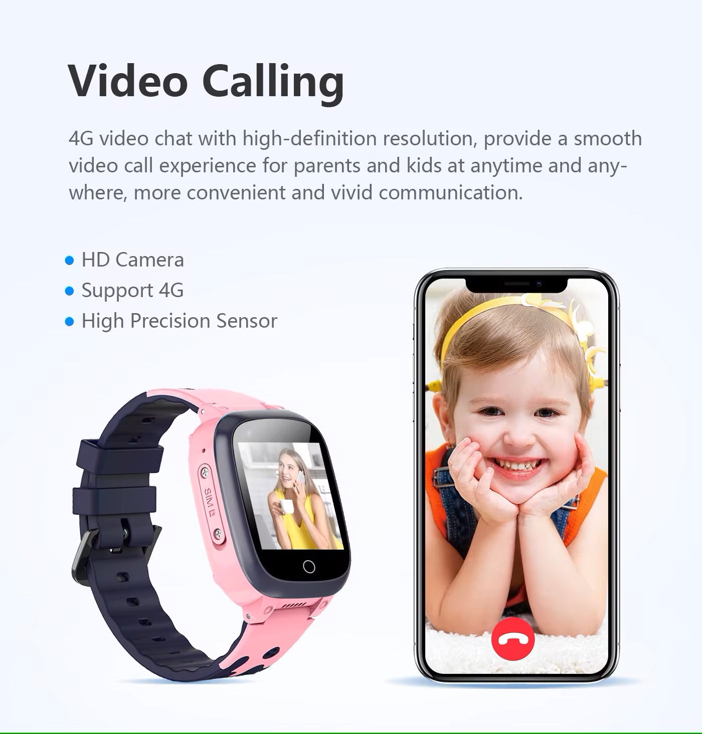 FleekFit | Kids 4G GPS Smartwatch | Video Call, SOS, Wi-Fi Location