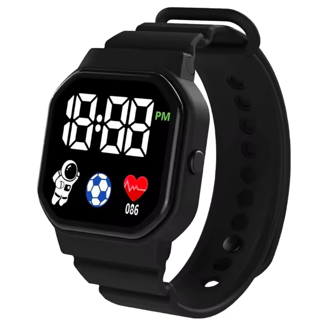 FleekFit | Kids LED Digital Watch – Waterproof – Spaceman Design