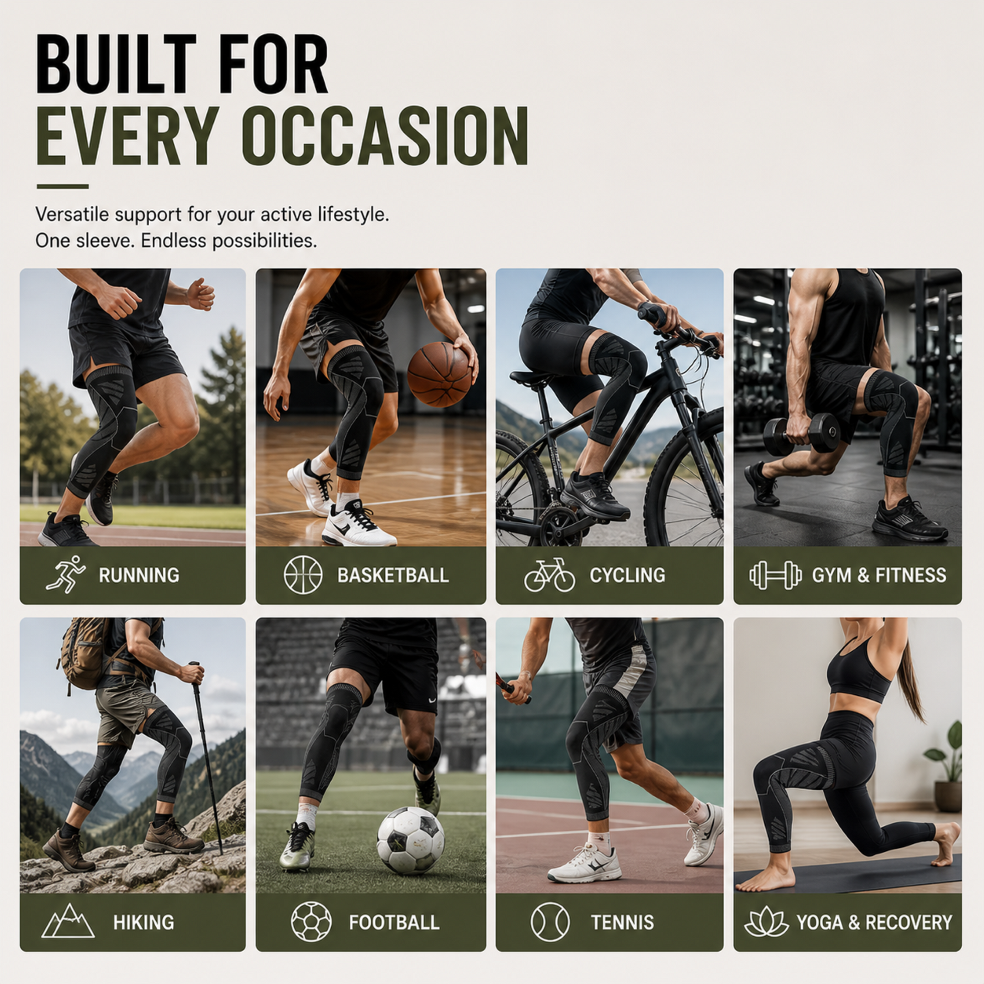 FleekFit | Leguardex Full Leg Compression Sleeve