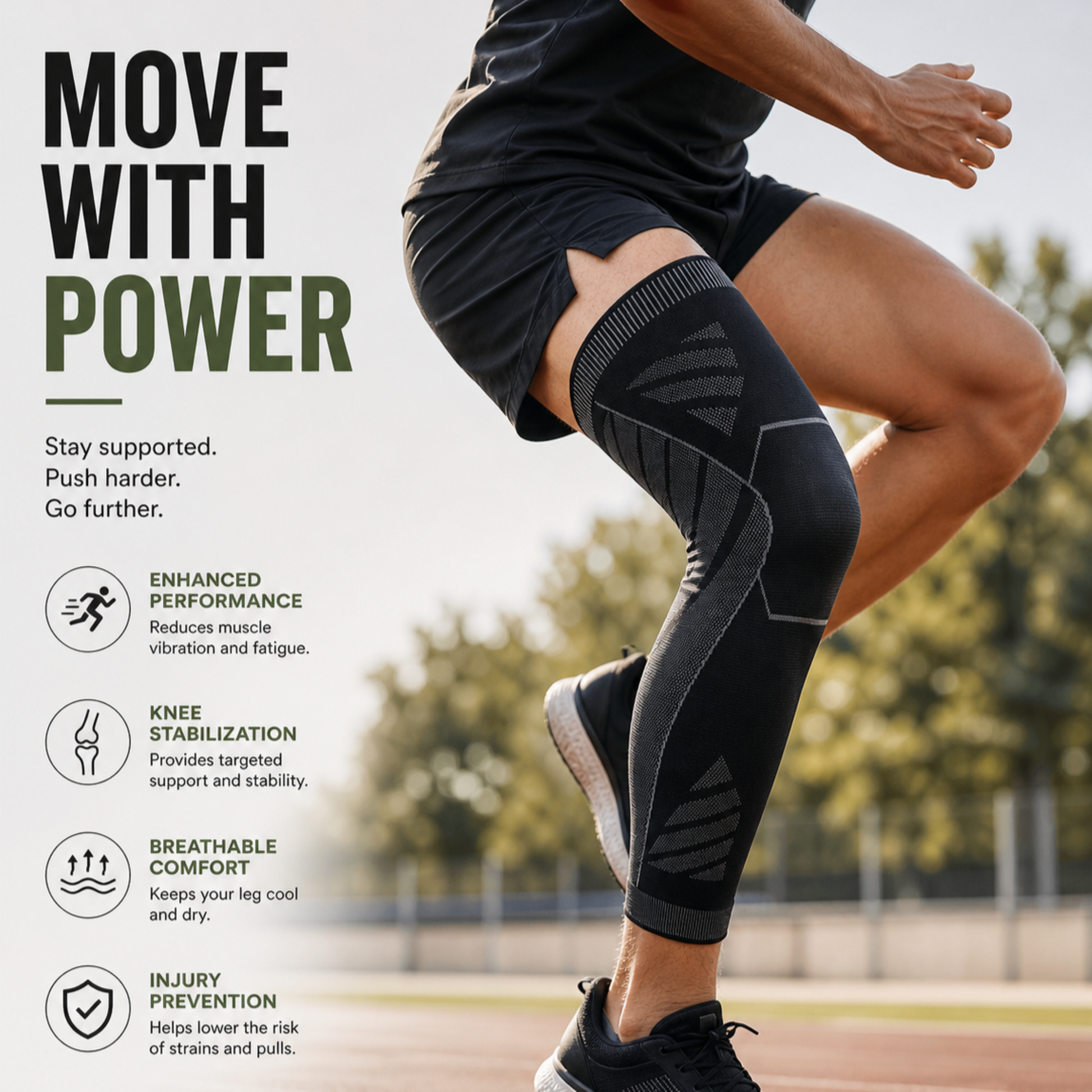 FleekFit | Leguardex Full Leg Compression Sleeve