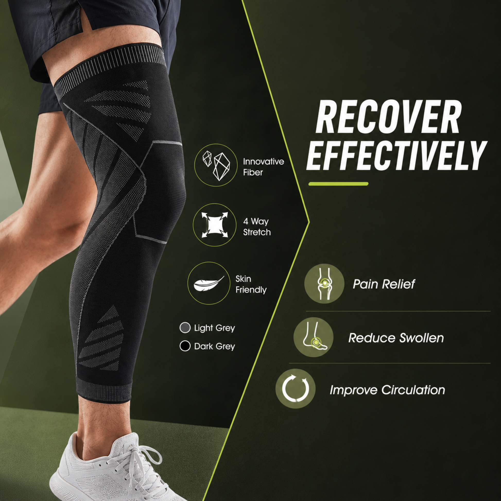 FleekFit | Leguardex Full Leg Compression Sleeve