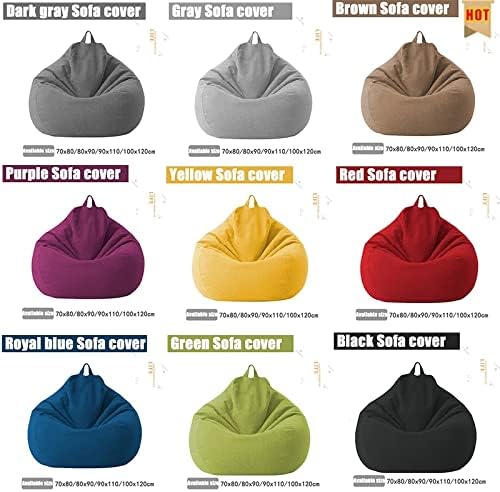 FleekFit | Luxury Linen Bean Bag – Ergonomic & Stylish Comfort Seating