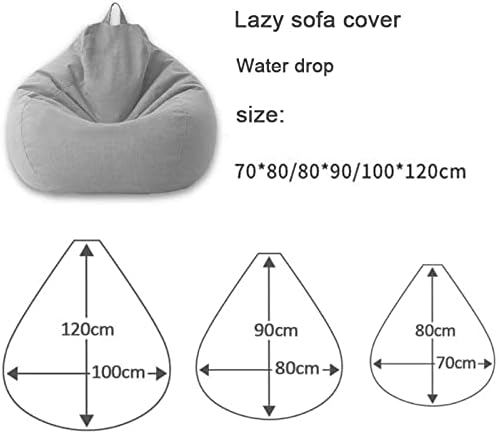 FleekFit | Luxury Linen Bean Bag – Ergonomic & Stylish Comfort Seating
