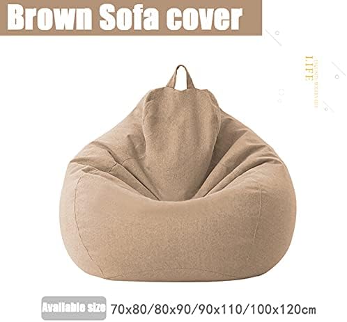 FleekFit | Luxury Linen Bean Bag – Ergonomic & Stylish Comfort Seating