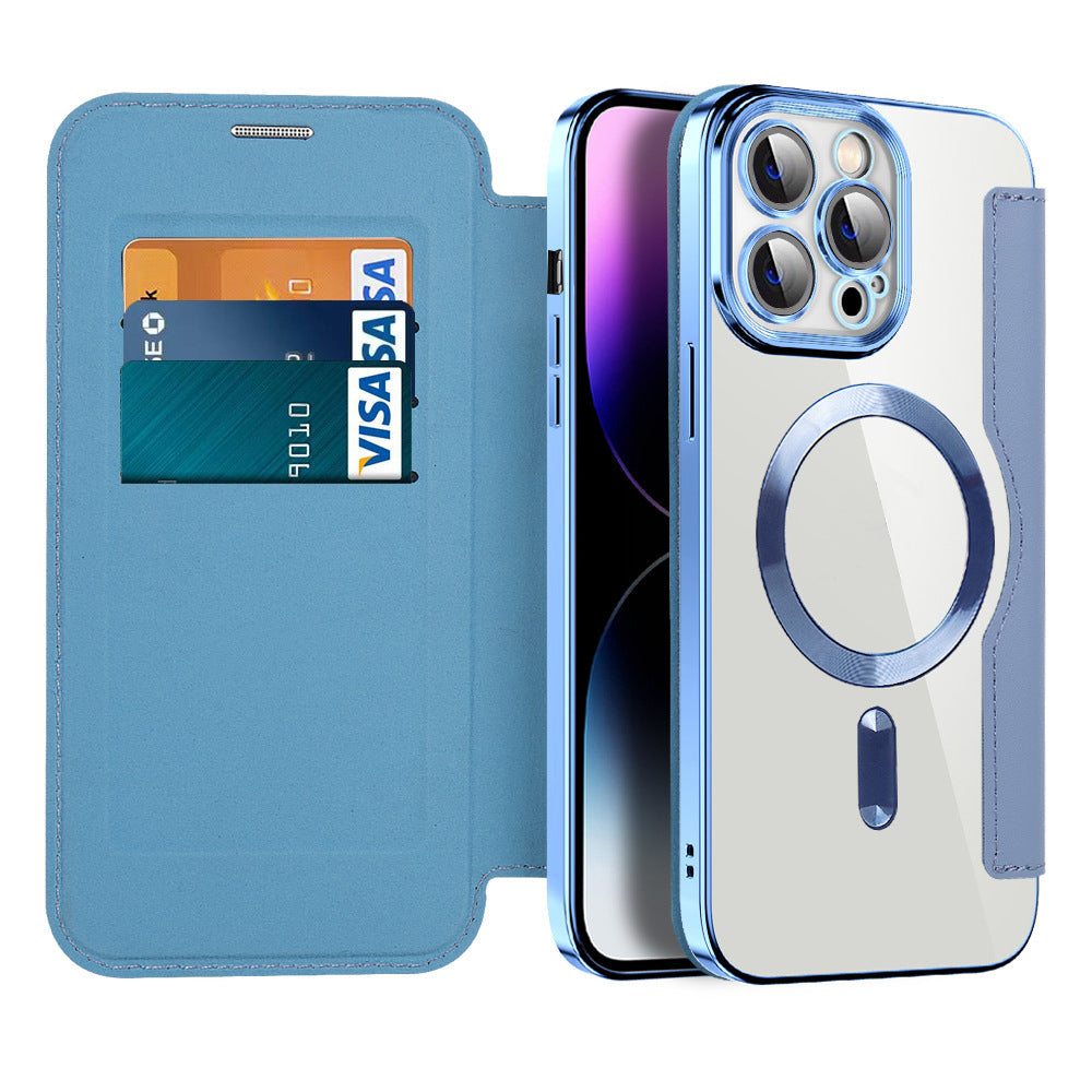 FleekFit | Magnetic Flip Phone Case | Card Slot & Shockproof Protection | Multiple Colors