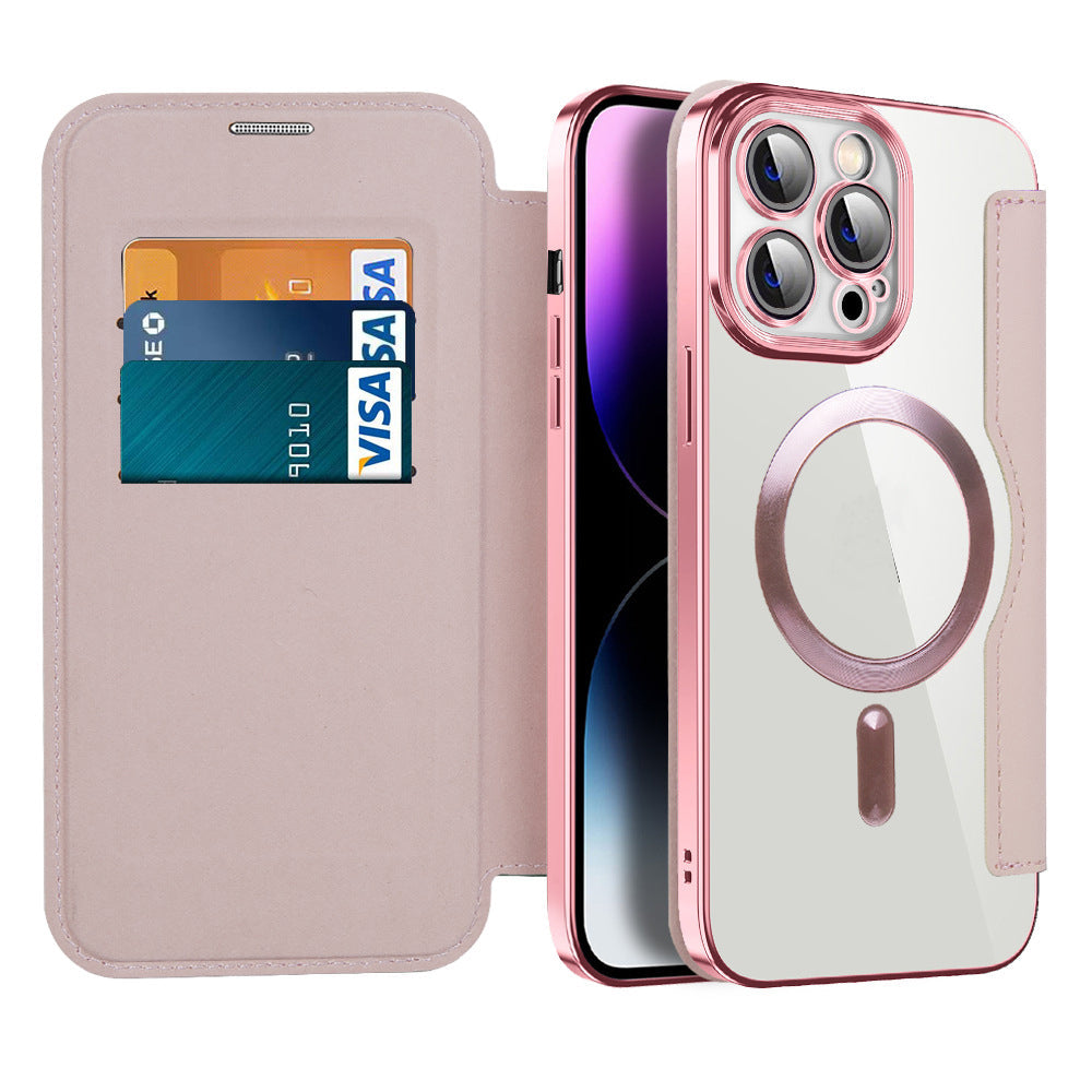 FleekFit | Magnetic Flip Phone Case | Card Slot & Shockproof Protection | Multiple Colors
