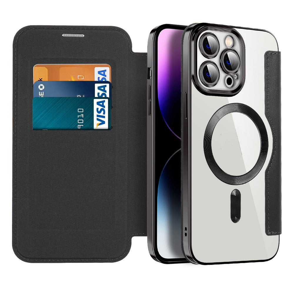 FleekFit | Magnetic Flip Phone Case | Card Slot & Shockproof Protection | Multiple Colors
