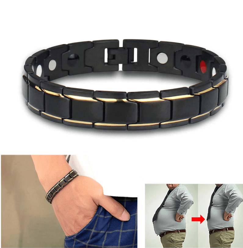 FleekFit | Magnetic Health Bracelet | Stainless Steel with Energy Magnets
