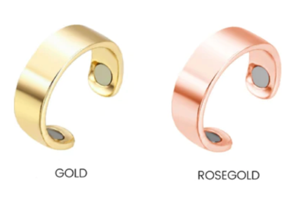 FleekFit | Magnetic Therapy Ring | Adjustable Wellness Support | Multiple Colors