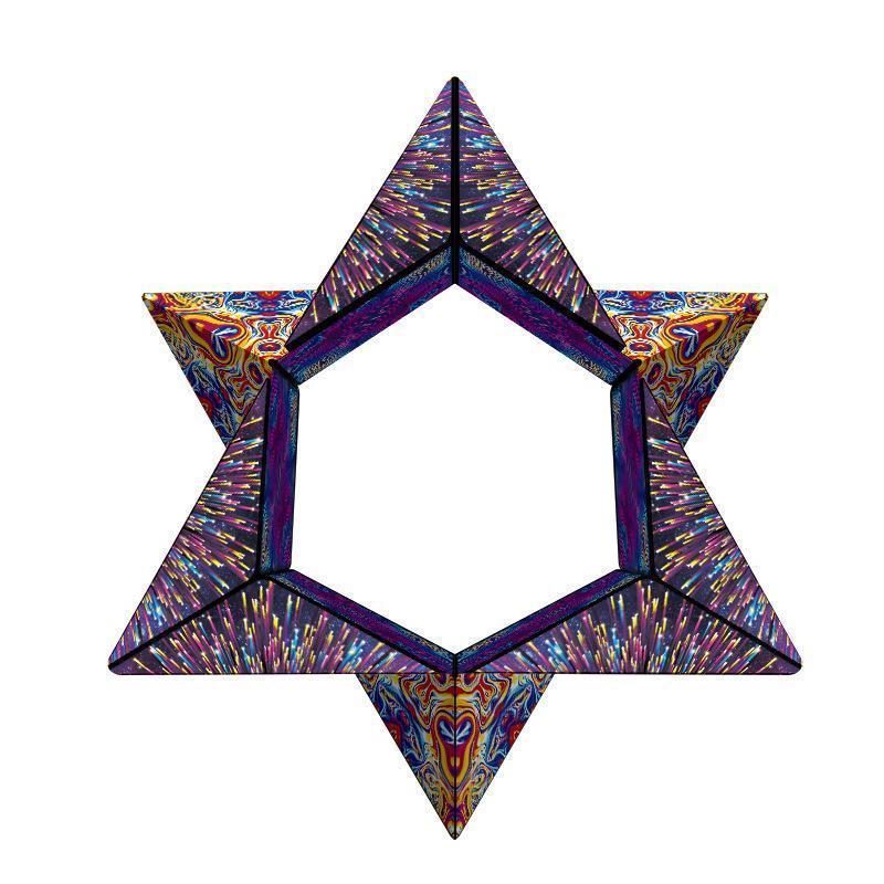 FleekFit | Magnetic Transforming Cube | Transforming Puzzle Toy | Multicolor