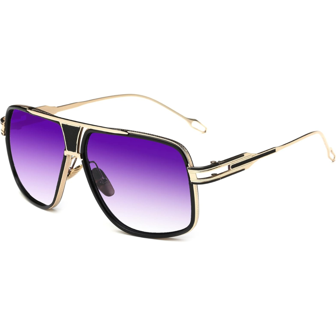 FleekFit | Men’s Aviator Sunglasses with Alloy Frame and UV Protection