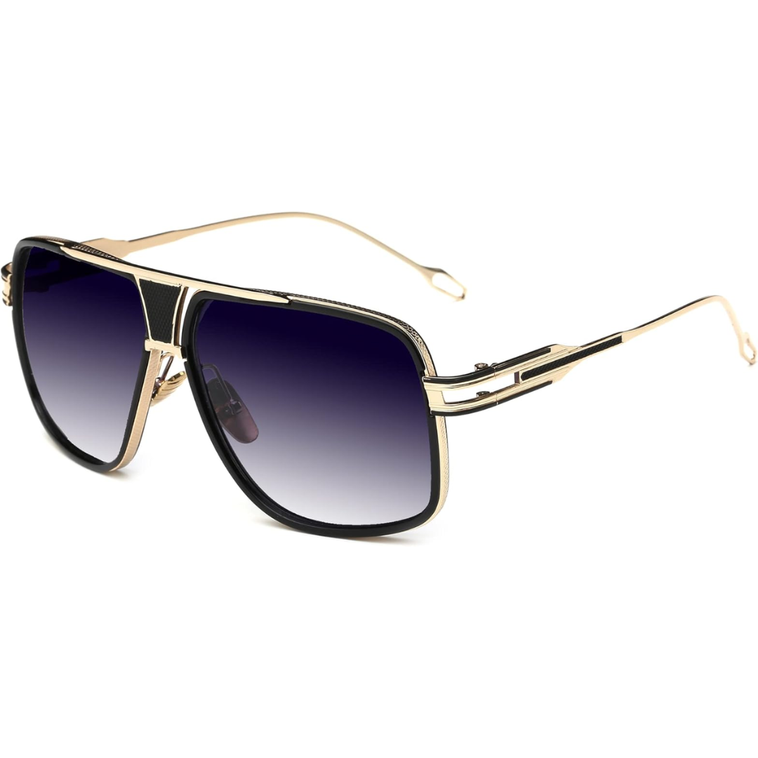 FleekFit | Men’s Aviator Sunglasses with Alloy Frame and UV Protection