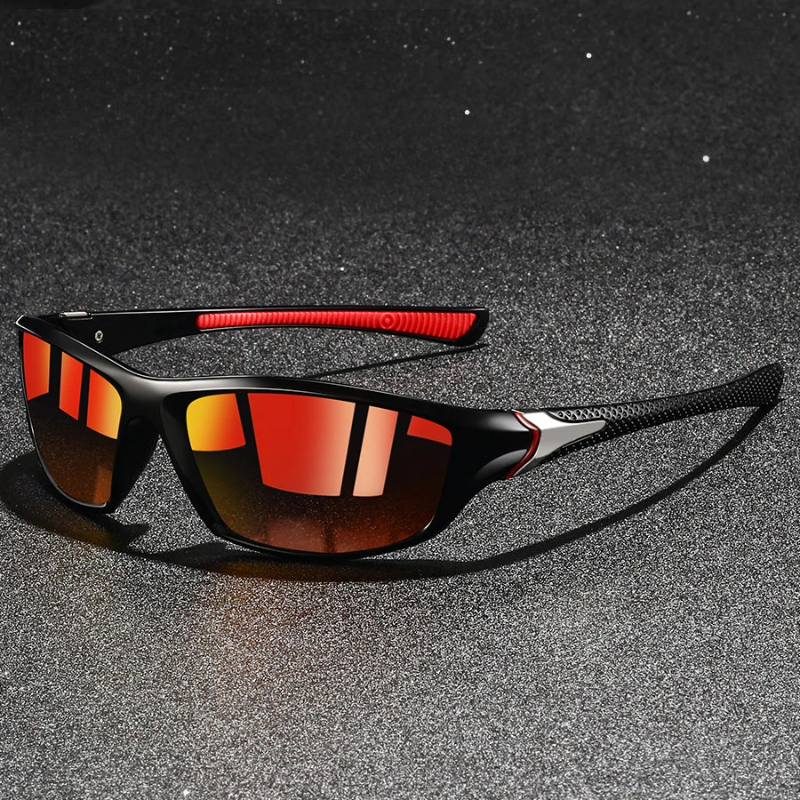 FleekFit | Men’s Polarised Sunglasses – UV400 Protection with Lightweight Metal Frame