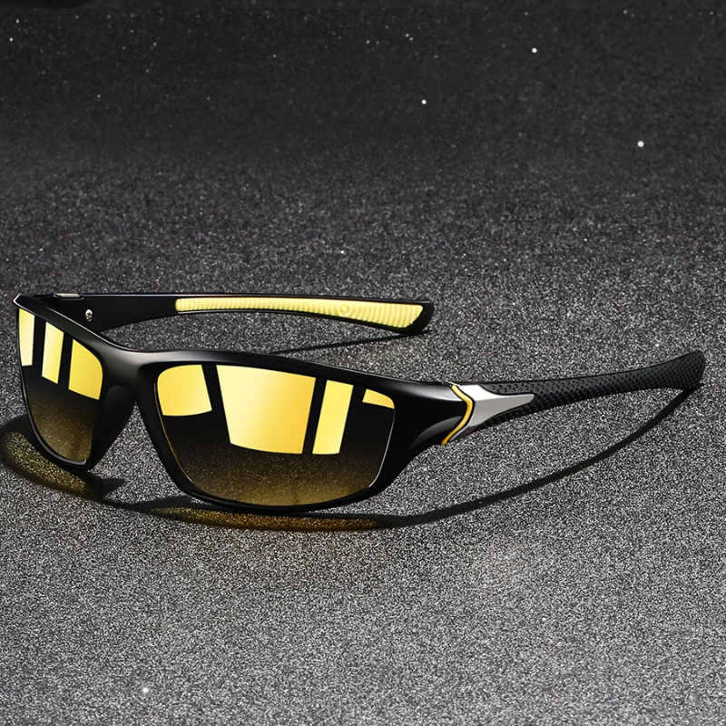 FleekFit | Men’s Polarised Sunglasses – UV400 Protection with Lightweight Metal Frame