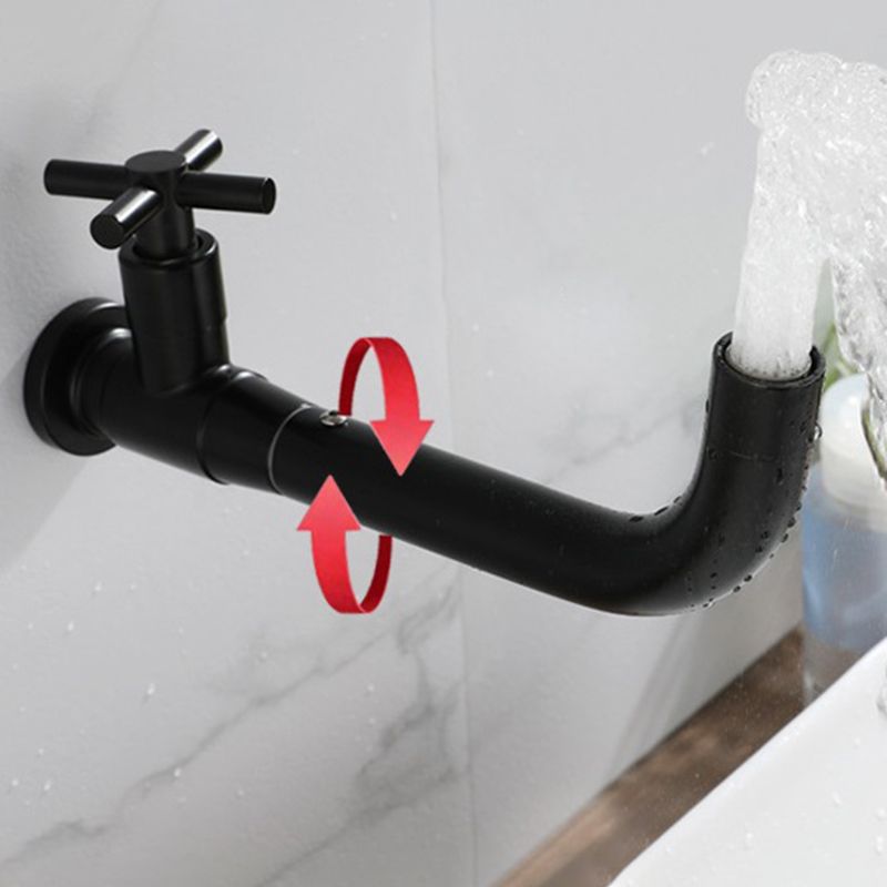 FleekFit | Modern Single Handle Basin Mixer 1 Hole Wall Mounted Bathroom Faucet